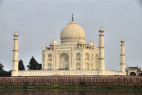 India Travel Agra Palace Taj Mahal India I