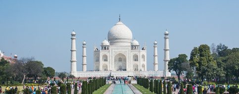 Taj Mahal Agra India Marble Taj Mahal Maus