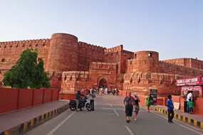 Agra Fort Unesco World Heritage Main Entra