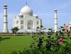 Taj Mahal India Agra Uttar Pradesh Buildin