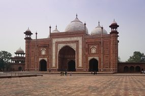 India, Agra, Taj Mahal, Annex
