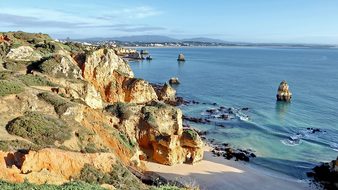 Portugal, Algarve, Sea, Coast, Nature