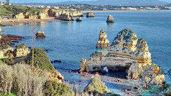 Portugal, Algarve, Sea, Coast, Nature