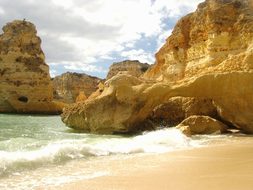 Algarve Marinha Coast Booked Beach Sand Ro