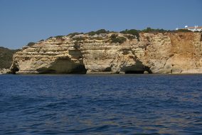 Portugal, Algarve, Coast, Rocks, Sea