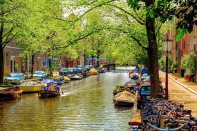 Canal, Water, River, Motor Boat, Tourism