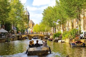 Canal, Waterway, Boat, Tourism, Tourist