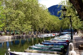 France, Annecy, Water, Romantic, Evening
