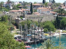 Antalya Sea Outlook Idyll Holiday Turkey T