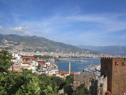 Alanya Turkey Antalya Building Red Tower T