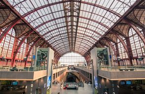 Antwerp, Station, Central Station, City