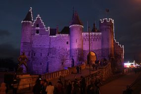 Dusk, Architecture, Evening, Illuminated