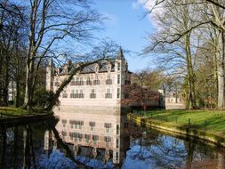 Castle, Ekeren, Antwerp, Field Wijck