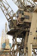 Belgium, Antwerp, Harbor, Cranes