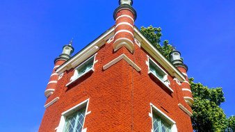 Tower, Shots, Antwerp, Building, Park