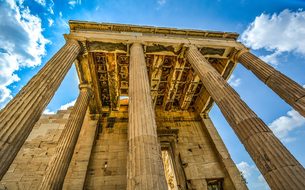 Acropolis Parthenon Ancient Columns Greece