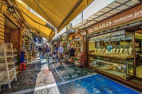 Athens, Athenian, Greek, Greece, Market