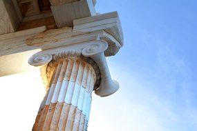 Greece Column Athens Culture History Parth