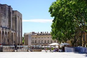 Palais Des Papes, Avignon, Forecourt