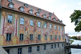 Bamberg, Town Hall, Bridge, Regnitz
