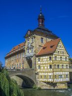 Bamberg, Town Hall, Fachwerkhaus, Bridge