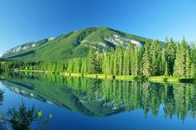 Banff National Park A Canada Landscape Alb