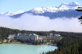 Lake Louise Canada Louise Banff Landscape