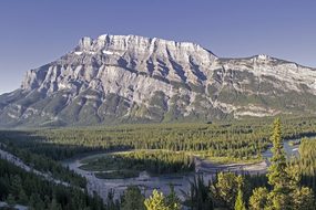 Highway, Mountain, Trees, Forest, Woods