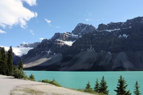 Bow Lake Jasper Banff National Park Jasper