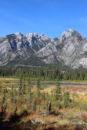 Vermilion Lakes, Canada, Banff, Mountain