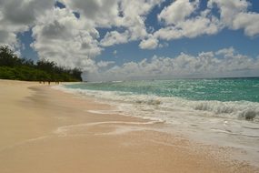 Barbados Sea Beach Sand Ocean Wave Idyllic