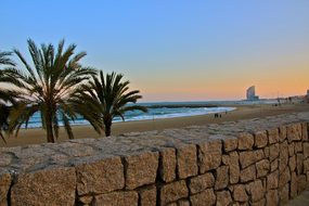 Beach, Barcelona, Spain, Travel