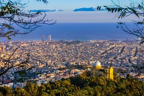 Barcelona Views Catalonia City Cities Land