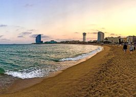 Barcelona, Beach, Spain, Madrid, City