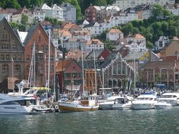 Bergen, Port, Norway, Summer