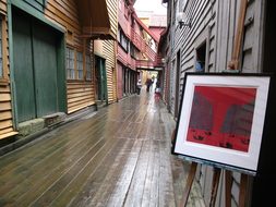 Wood Street, City, Bergen, Norway