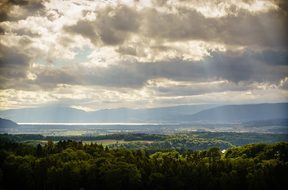 Lake, Sunny, Weather, Frieswil, Bern