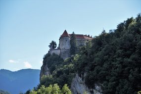 Bled Castle, Bled, Rock, Monument