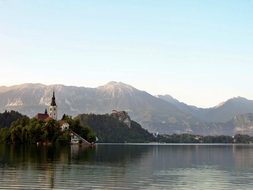 Lake Bled, Chapel, Island, Karawanken