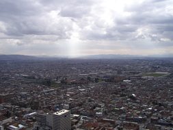 Bogota Colombia Panoramic Architecture Sky