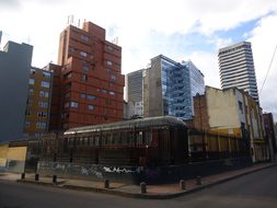 City Bogota Bogotá Buildings Colombia Cund