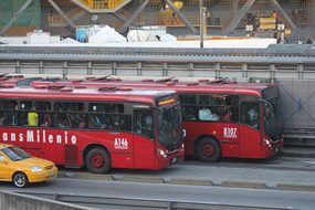 Bogota, Transmilenio, Buses, Transport