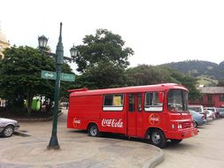 Bogotá, Colombia, Bus, Coca Cola