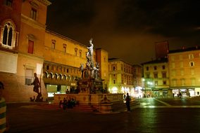 Bologna, Italy, Plaza