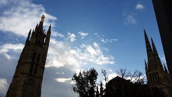 Bordeaux, France, City, Cathedral