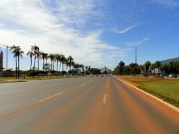 Brasilia, Brazil, Road, Street