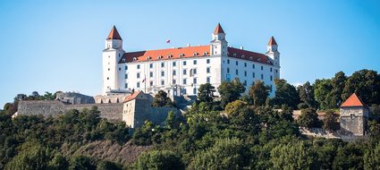 Bratislava Castle Slovakia Danube Bratisla