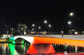 Brisbane Bridge Aust Australia Queensland