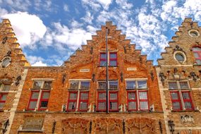 Building, Facade, Brick, Architecture