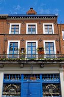 Building, House, Facade, Brick